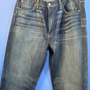 A pair of Levi’s 541’s jeans